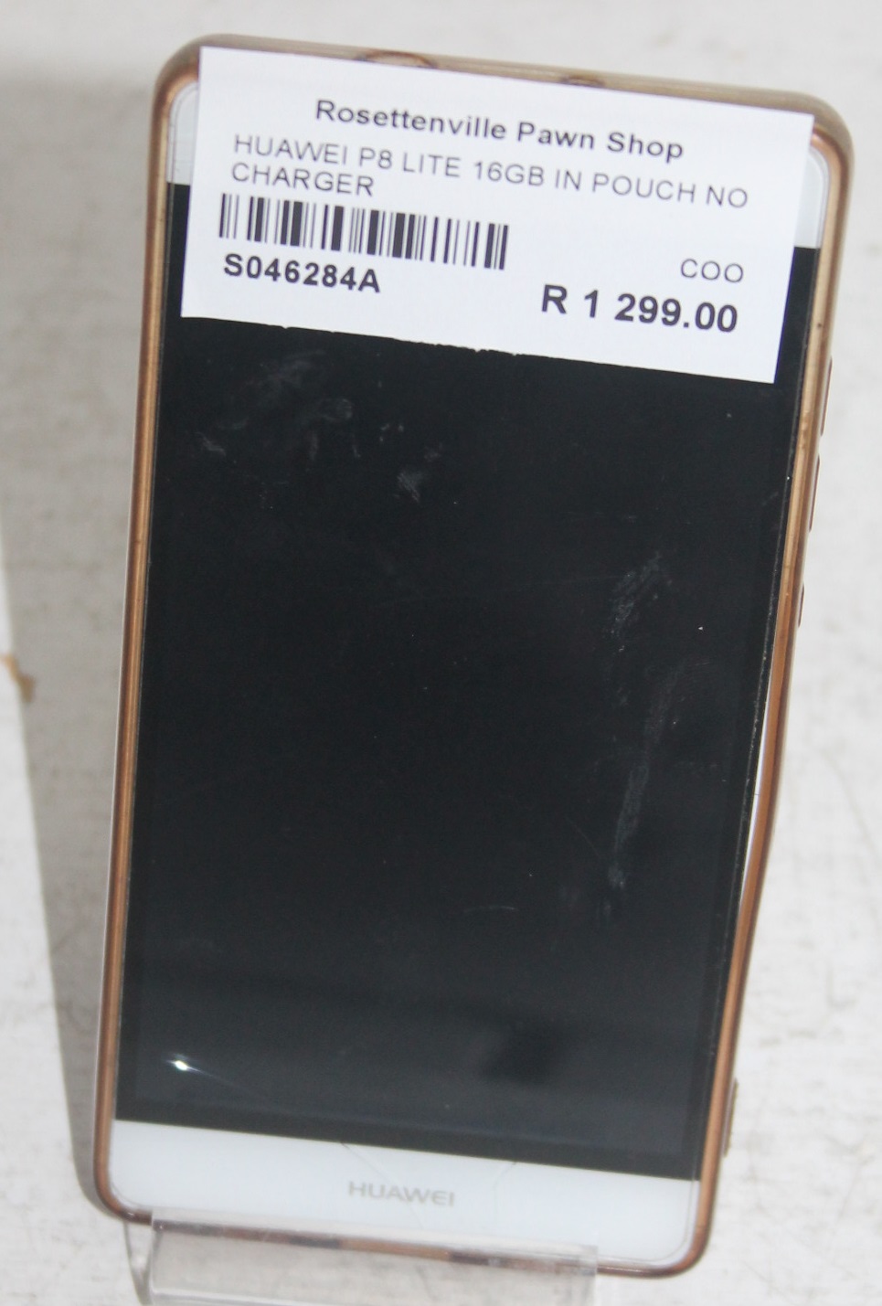 Huawei p8 lite 16gb with pouch and charger S046284A #Rosettenvillepawnshop