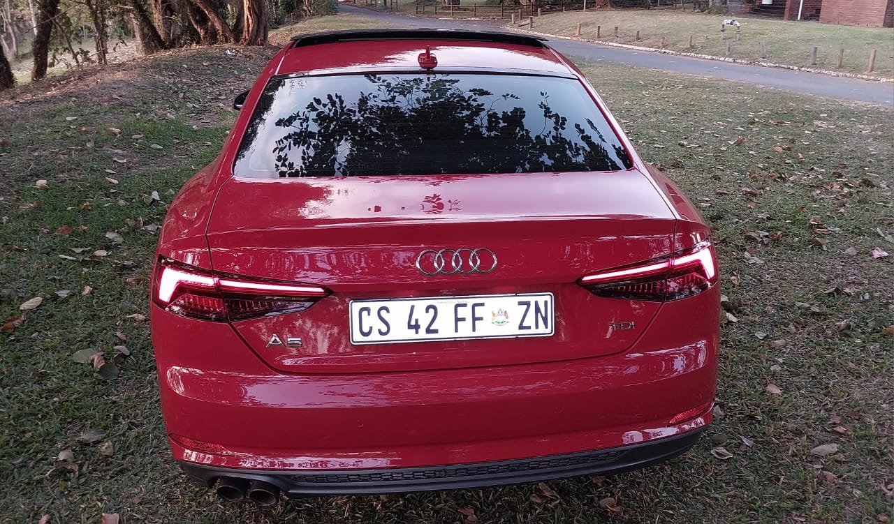 AUTOMATIC 2018  AUDI A5 2.0 TDI S TRONIC, COUPE.  40TDI.  S-LINE. 140KW. FULL SE