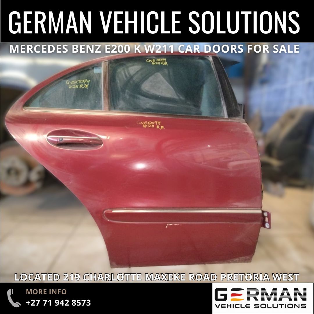 Mercedes Benz E200 K car doors for sale W211 - Private Seller Mercedes Benz E200 K car doors for sale W211 - Private Seller