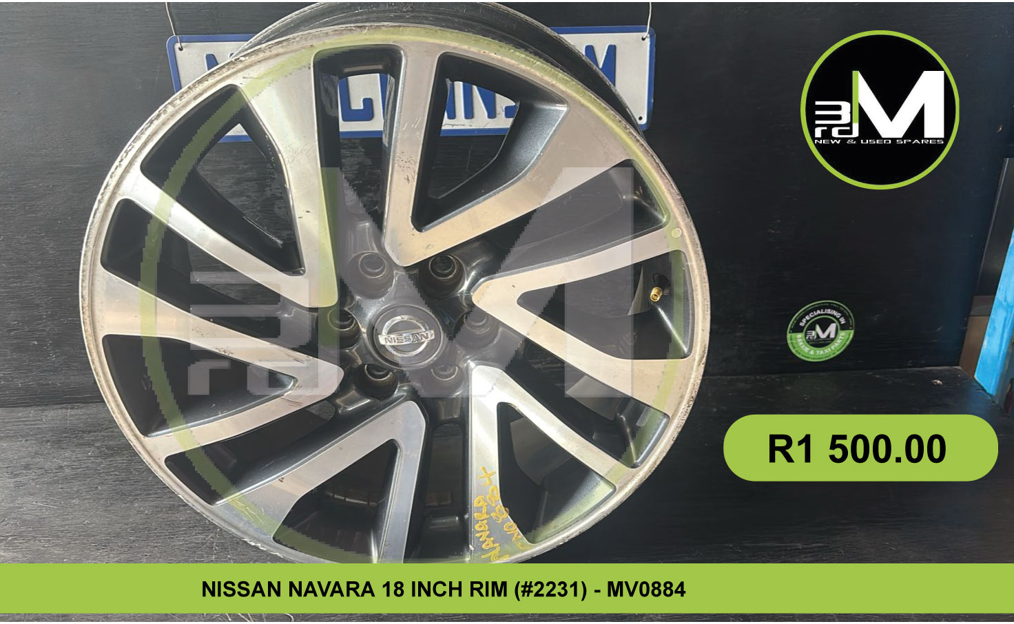 NISSAN NAVARA 18 INCH RIMS AVAILABLE (SOLD INDIVIDUALLY) - Private Seller