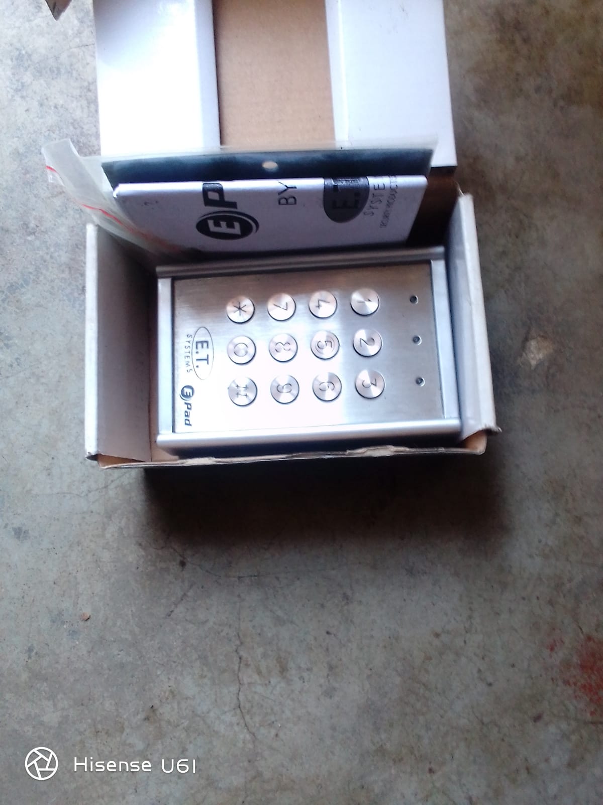 Access control keypad and HIKVISION digital video recorder and circuit breakers