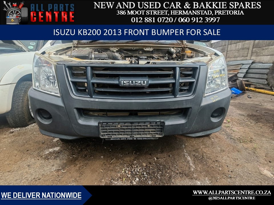 Isuzu KB200 front bumper for sale – used Isuzu KB200 front bumper for sale – used
