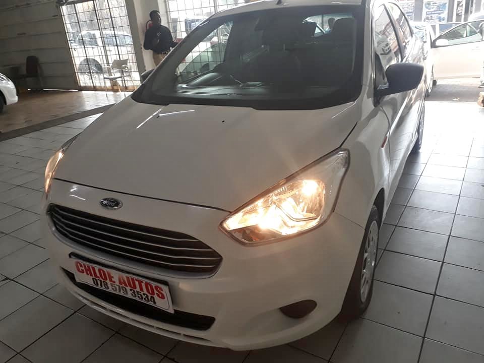 2017 FORD FIGO 1.5 PETROL, MANUAL,  WHITE  91000km