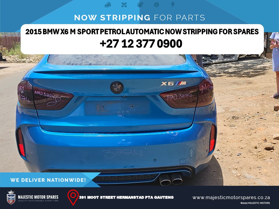 2015 Bmw X6 F86 motor sport stripping used parts