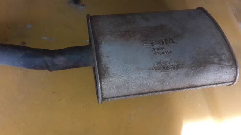 Exhaust Box Land Rover Defender Exhaust Box Land Rover Defender