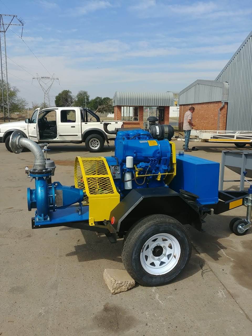 Mobile diesel pump. Water pump. Mobile water pump. Mining pump. Dewatering pump