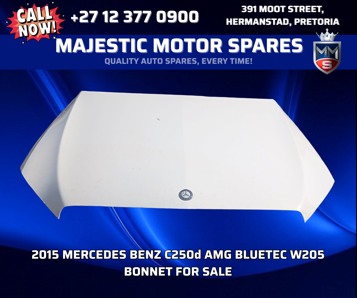 2015 Mercedes Benz C250d AMG Bluetec W205 Bonnet For Sale - Private Seller 2015 Mercedes Benz C250d AMG Bluetec W205 Bonnet For Sale - Private Seller