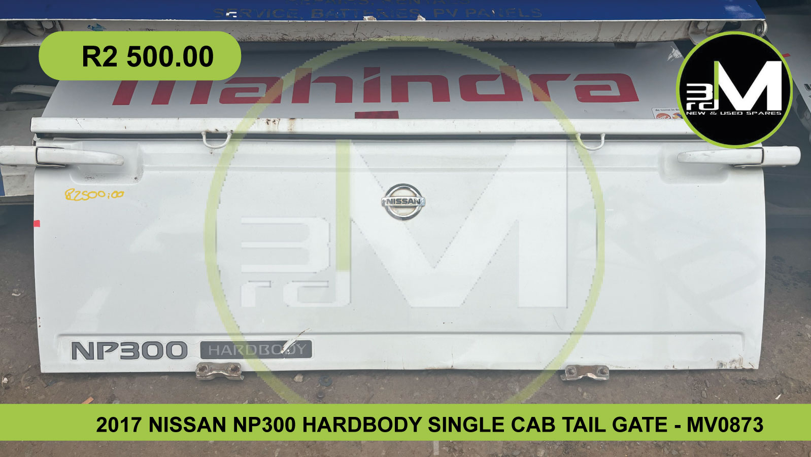 2017 NISSAN NP300 HARDBODY SINGLE CAB TAILGATE - MV0873 - Private Seller 2017 NISSAN NP300 HARDBODY SINGLE CAB TAILGATE - MV0873 - Private Seller