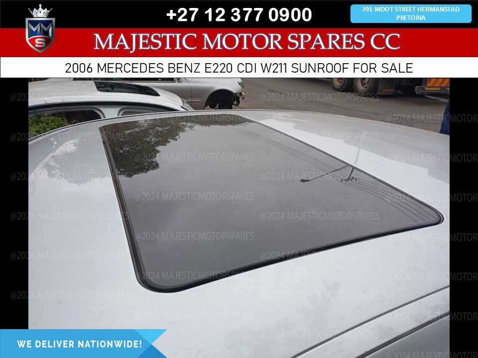 For Sale: Used Sunroof for 2006 Mercedes-Benz E220 CDI W211 - Private Seller For Sale: Used Sunroof for 2006 Mercedes-Benz E220 CDI W211 - Private Seller