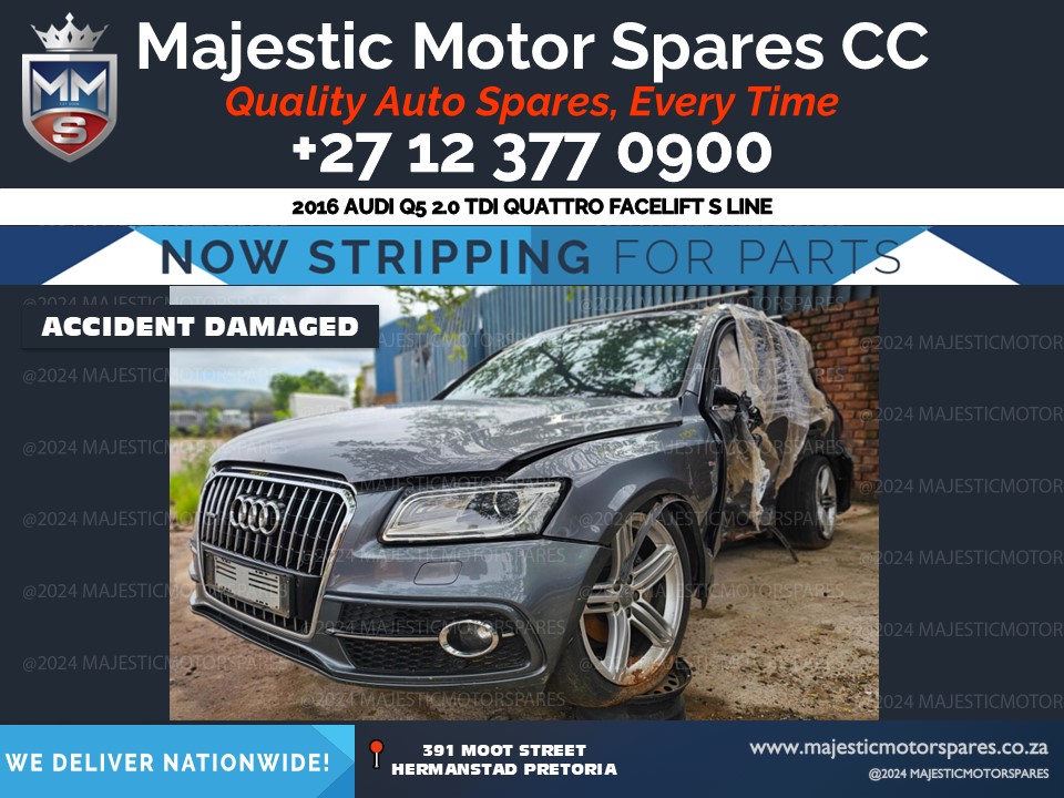 Stripping 2016 Audi Q5 2.0 TDI Quattro Facelift S Line - Private Seller Stripping 2016 Audi Q5 2.0 TDI Quattro Facelift S Line - Private Seller