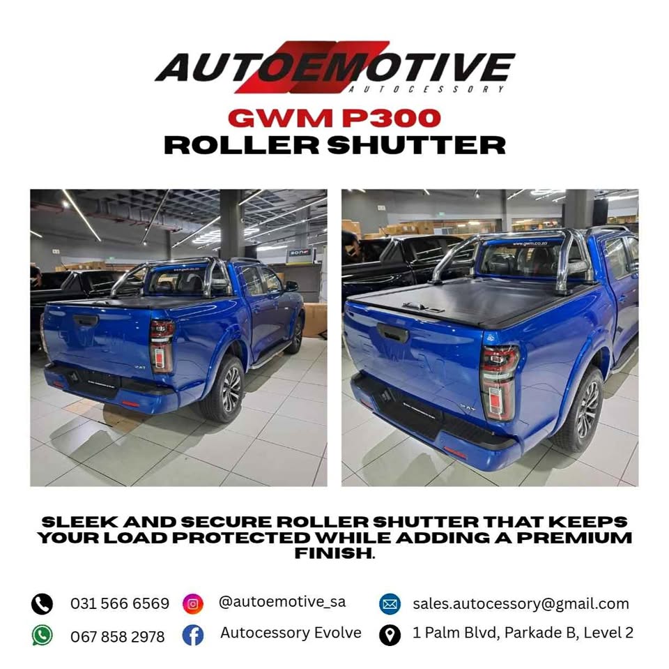 GWM P300 Roller Shutter - Private Seller GWM P300 Roller Shutter - Private Seller