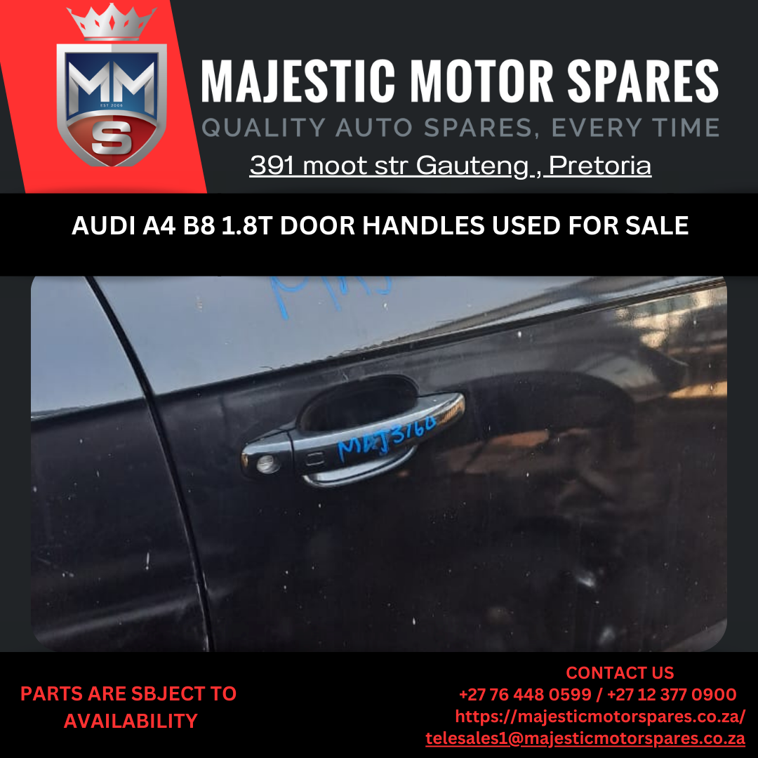 Audi A4 B8 1.8T Door handles - Private Seller Audi A4 B8 1.8T Door handles - Private Seller
