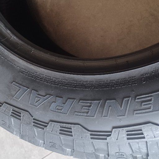 Isuzu spare wheel