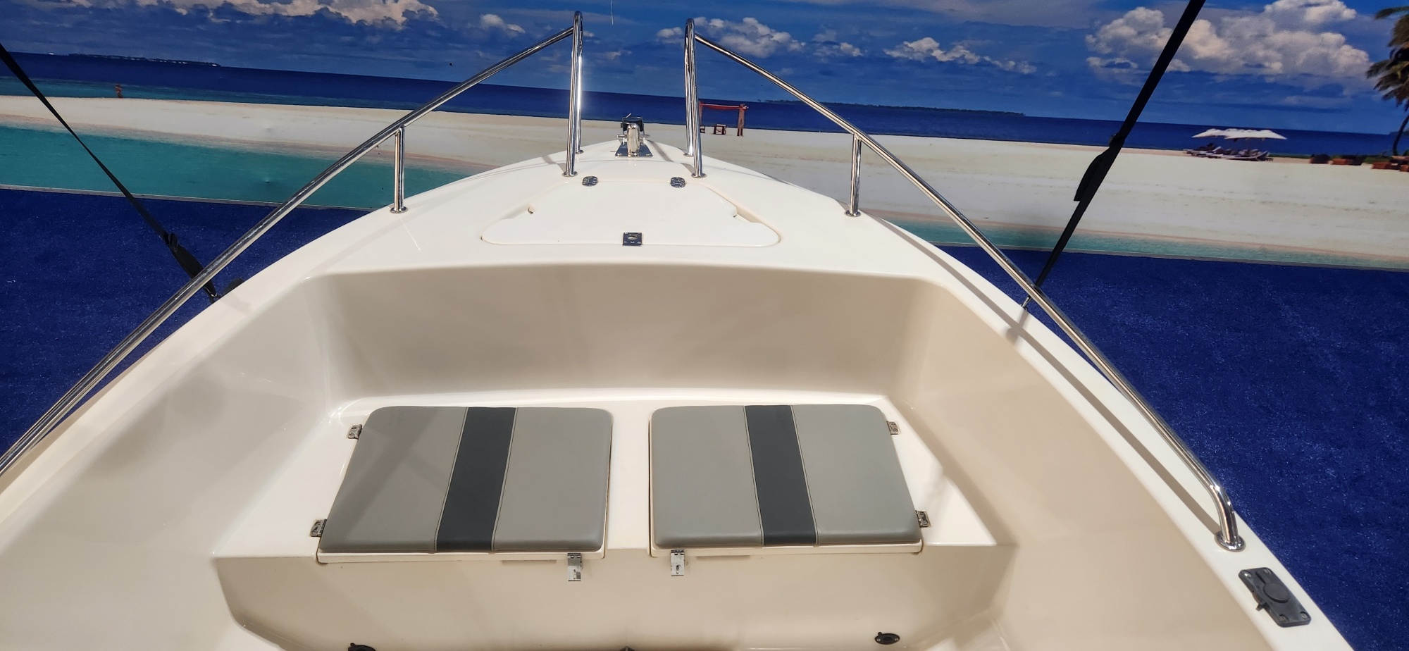 NEW ARRIVAL BENGUELA 19 FT CC 2011 ON TRAILER 2 X 60 HP HONDA 4 STROKES