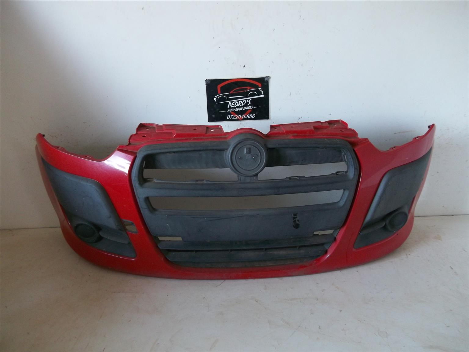 Fiat Doblo '10-'15 front bumper with grilles & foglight covers (sold seperately) - Private Seller Fiat Doblo '10-'15 front bumper with grilles & foglight covers (sold seperately) - Private Seller