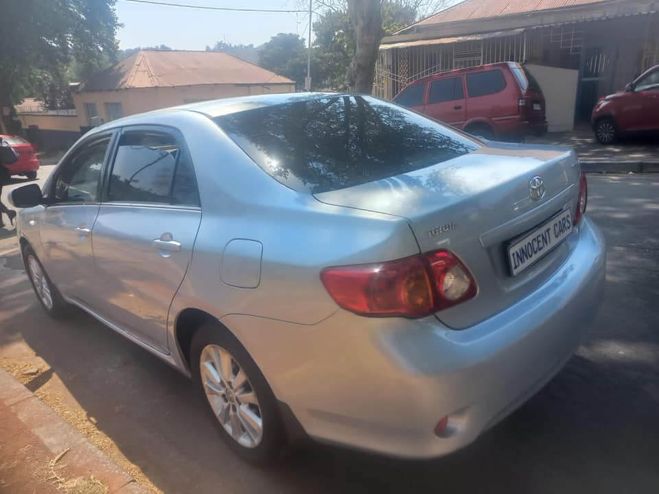 2009 TOYOTA COROLLA PROFESSIONAL 1.6 PETROL, MANUAL, SKY BLUE COLOR,