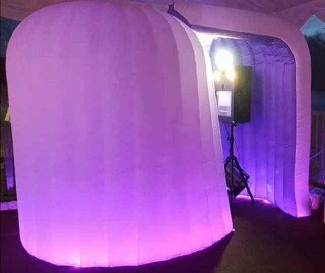 Inflatable LED photo booth tent for sale Inflatable LED photo booth tent for sale