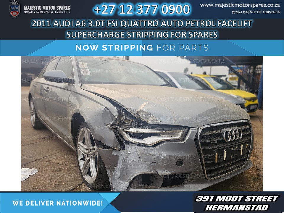 2011 Audi A6 3.0T FSI Quattro Automatic Petrol Stripping for spares - Private Seller 2011 Audi A6 3.0T FSI Quattro Automatic Petrol Stripping for spares - Private Seller