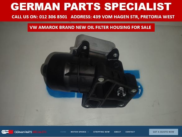 VW AMAROK BRAND NEW OIL COOLER HOUSINGS FOR SALE - Private Seller VW AMAROK BRAND NEW OIL COOLER HOUSINGS FOR SALE - Private Seller