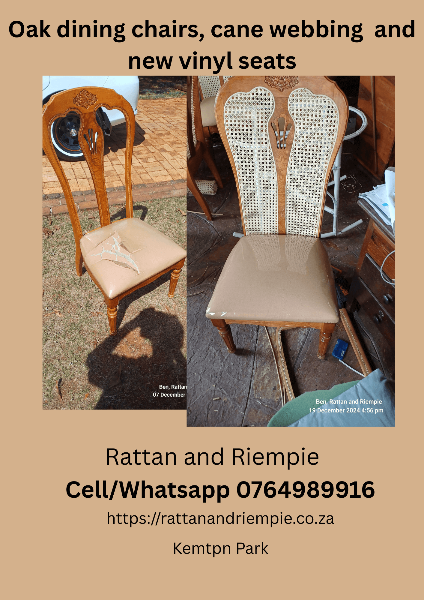 Rattan and Riempie DIY materials
