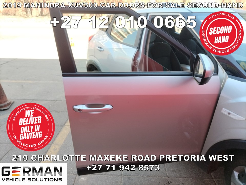 2019 Mahindra XUV300 Car Doors for Sale – Used, All Sides Available - Private Seller