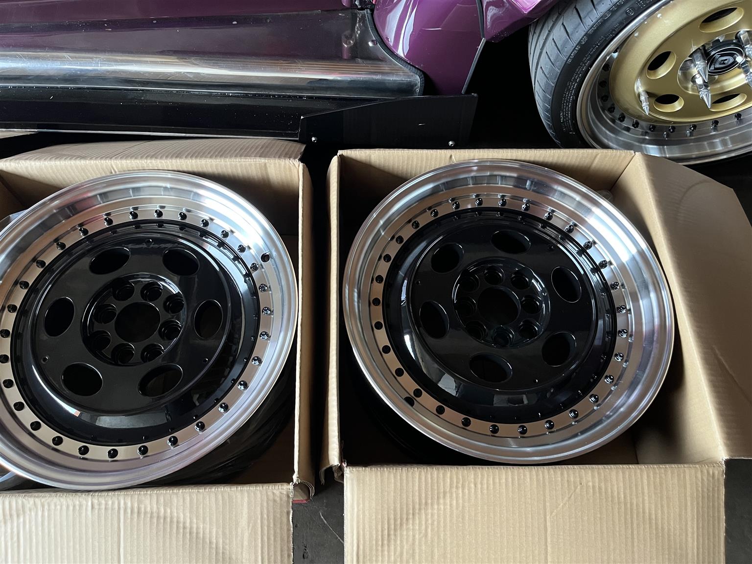 Brand New 17inch Old School Retro Rims - Private Seller