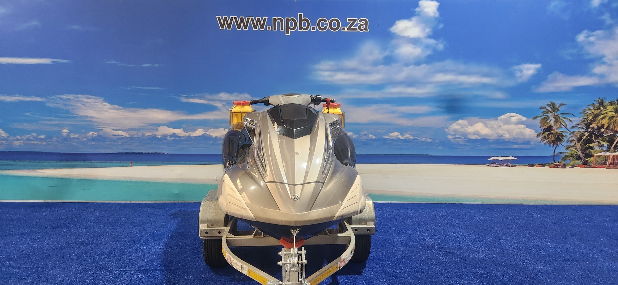 YAMAHA FX 1800 HO ON TRAILER 2009 MODEL 67 HOUR