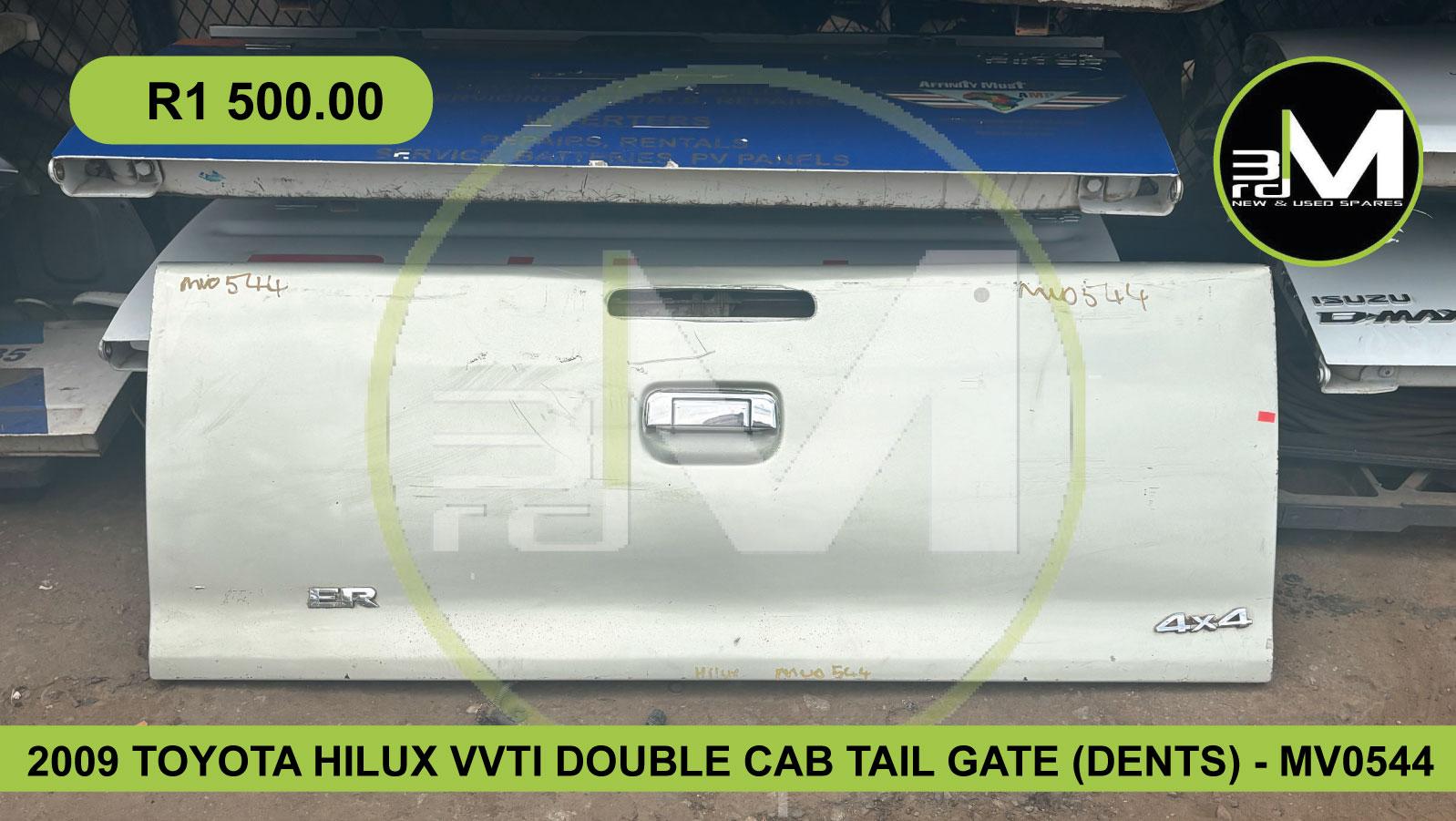 2009 TOYOTA HILUX VVTI DOUBLE CAB TAILGATE - MV0544 - Private Seller
