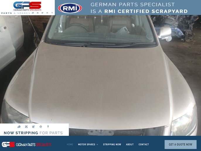 VW Touareg R5 2008 used replacement bonnet for sale - Private Seller VW Touareg R5 2008 used replacement bonnet for sale - Private Seller