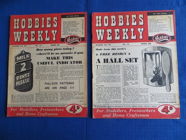 Vintage Hobbies books