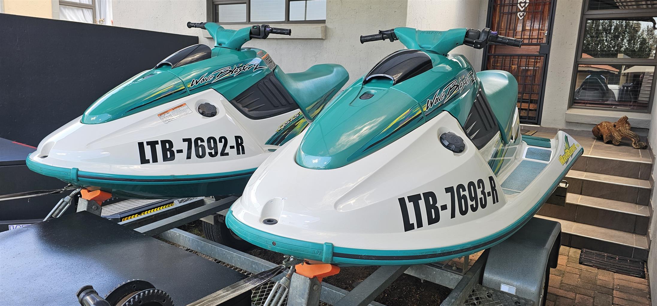 2x Yamaha 760 Waverunner Jetski's 2x Yamaha 760 Waverunner Jetski's