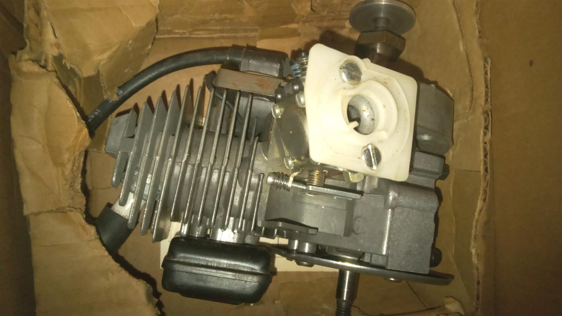 Overnight delivery : Rc Model Airplane gas motor Quadra 35cc | Junk ...