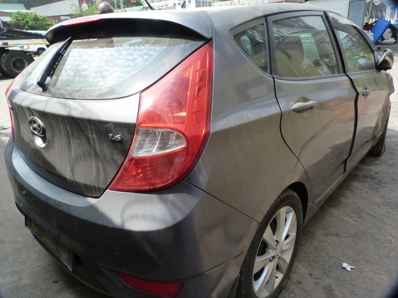 Hyundai Accent 1.6 Fluid Manual Silver - 2014 STRIPPING FOR SPARES - Private Seller Hyundai Accent 1.6 Fluid Manual Silver - 2014 STRIPPING FOR SPARES - Private Seller