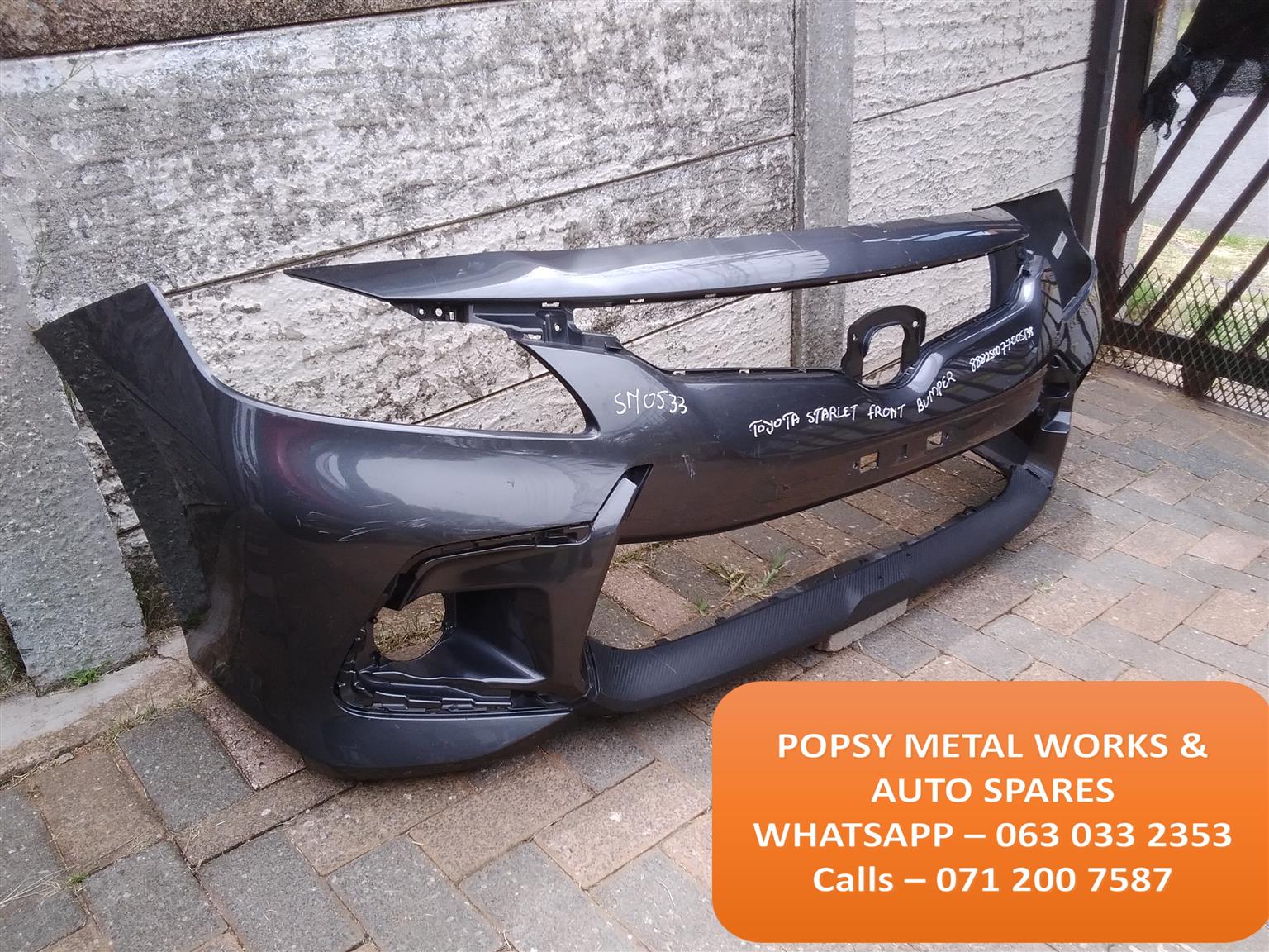 toyota starlet front bumper - Private Seller