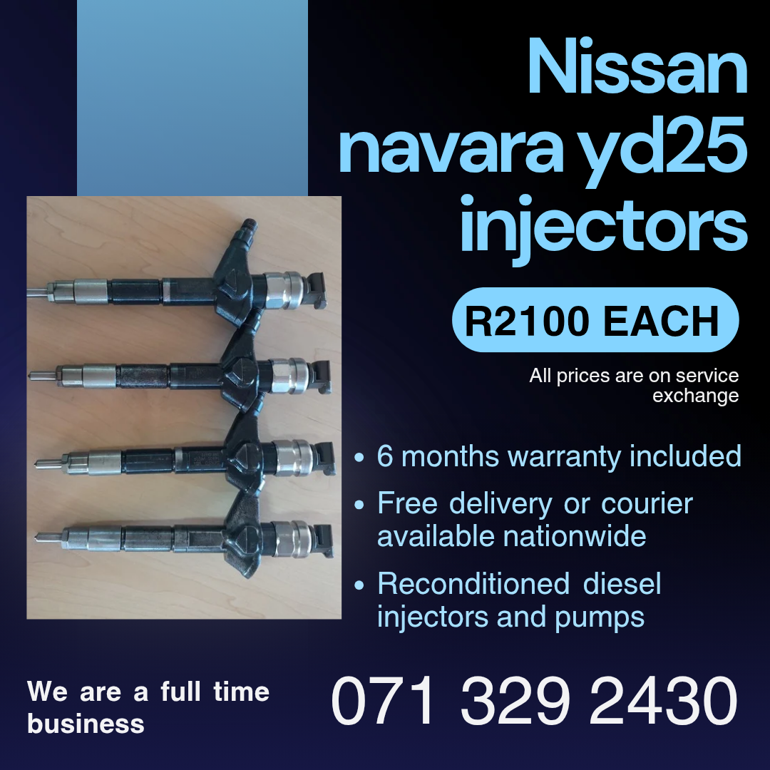 NISSAN NAVARA 2.5 INJECTORS FOR SALE WITH WARRANTY INCLUDED - Private Seller NISSAN NAVARA 2.5 INJECTORS FOR SALE WITH WARRANTY INCLUDED - Private Seller