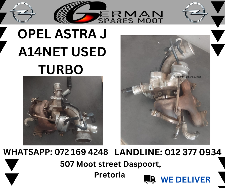 Opel Astra J  A14NET used Turbo - Private Seller