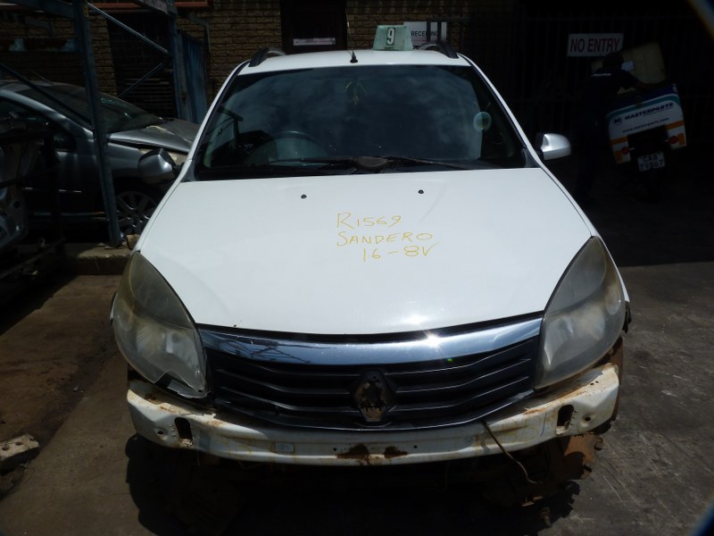 Renault Sandero 1.6 8V Manual K7M - 2012 SPARESBOYZ STRIPPING FOR SPARES - Private Seller Renault Sandero 1.6 8V Manual K7M - 2012 SPARESBOYZ STRIPPING FOR SPARES - Private Seller