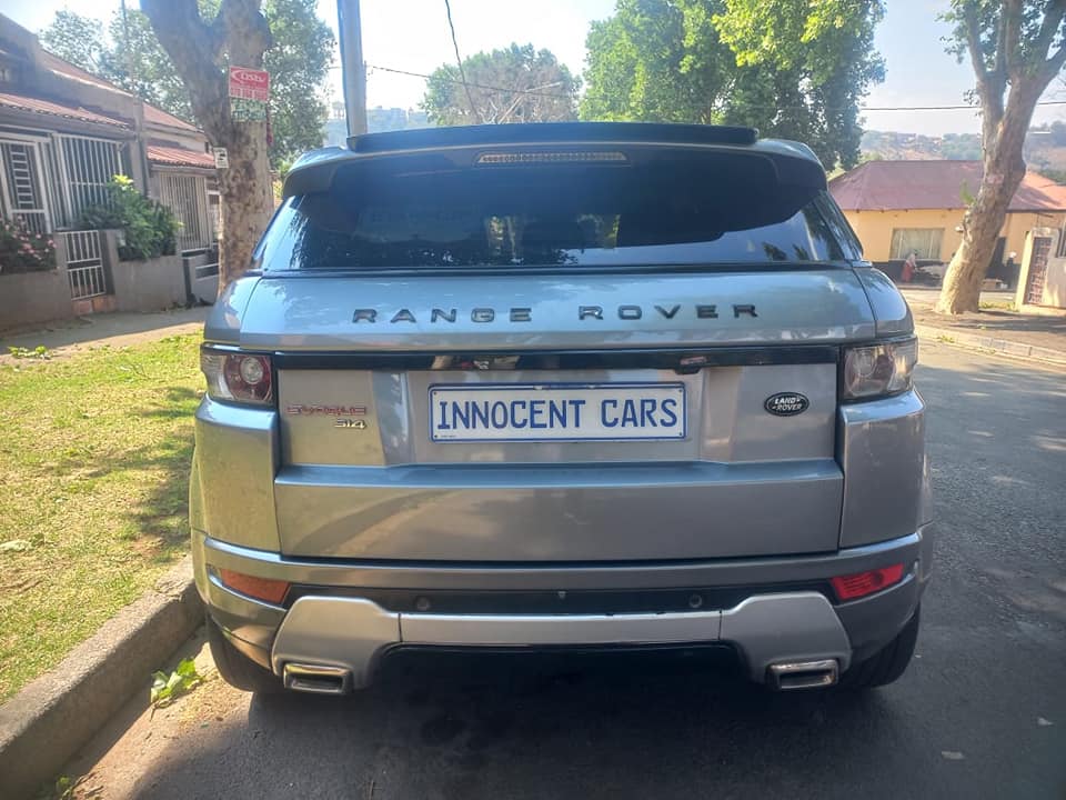 2014 RANGE ROVER EVOQUE SI4 2.0 PETROL, GREY COLOR, MILEAGE 112000KMS