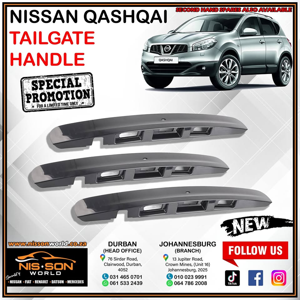 Nissan Qashqai Tailgate Handle - Private Seller Nissan Qashqai Tailgate Handle - Private Seller
