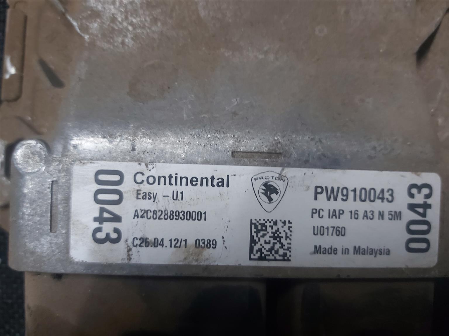 Ecu Proton saga 2014 - Private Seller Ecu Proton saga 2014 - Private Seller