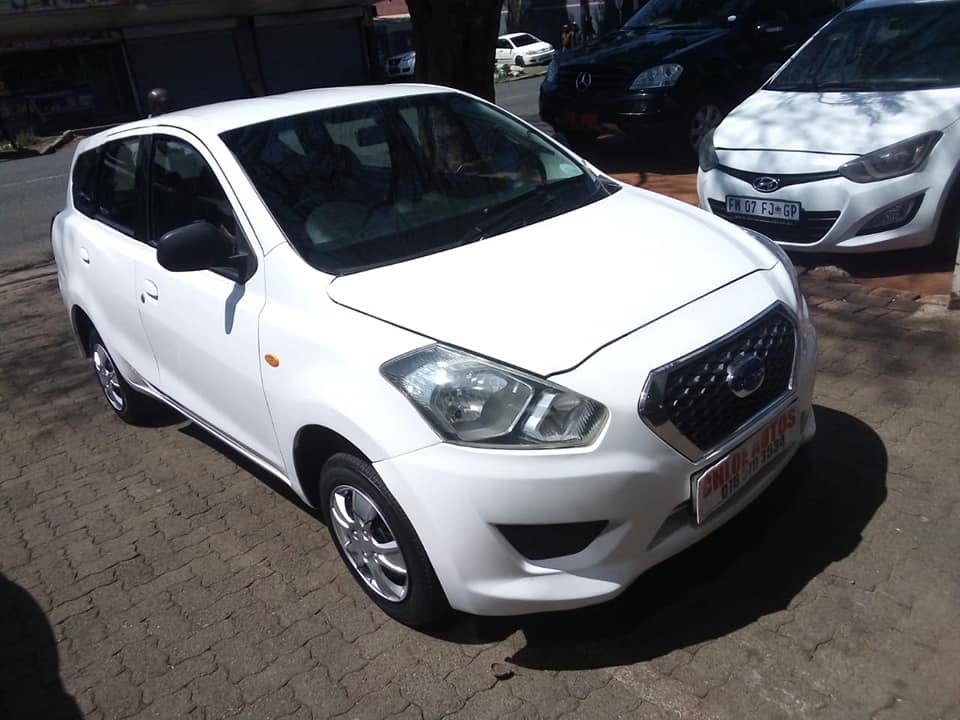 2017 DATSUN GO+ 1.2 7 SEATER MANUAL PETROL WHITE COLOR