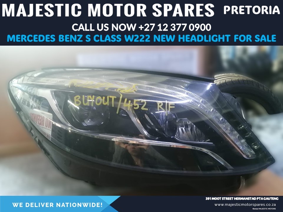 Mercedes S class headlight LED full for sale new Mercedes S class headlight LED full for sale new