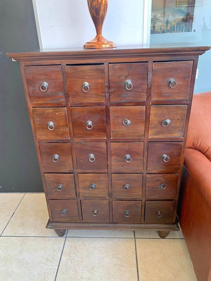 Vintage Apothecary Cabinet