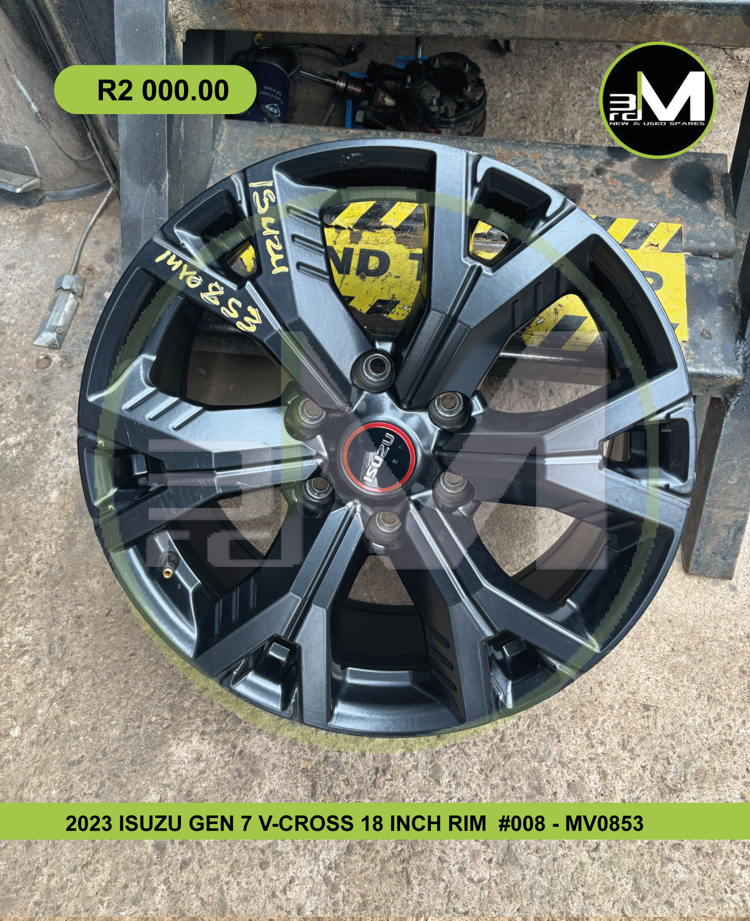 2023 ISUZU GEN 7 V-CROSS 17'' RIM 008 – MV0853