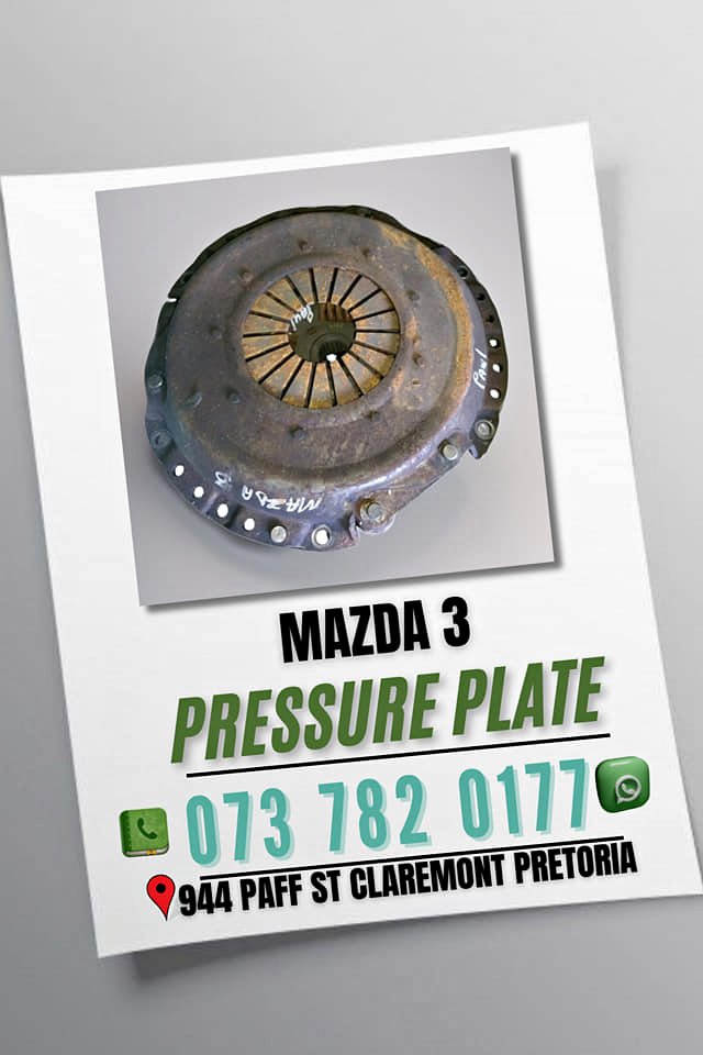 Mazda 3 pressure plate Call or WhatsApp me - Private Seller