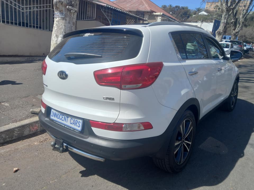 2016 KIA SPORTAGE 2.0 CRDI ENGINE DIESEL, AUTOMATIC, WHITE COLOR