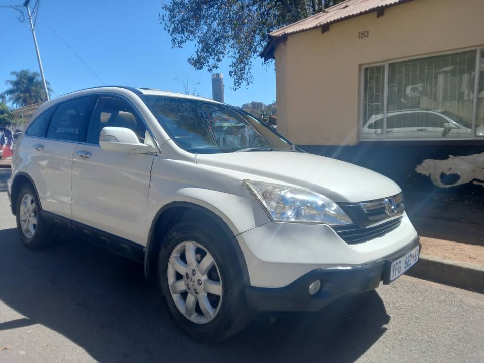 2009 Honda CRV 2.4 Petrol, Automatic, White, 105000kms, . Sunroof Leather Seats
