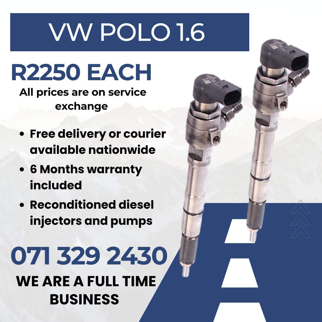 VW POLO 1.6 INJECTORS FOR SALE WITH WARRANTY - Private Seller VW POLO 1.6 INJECTORS FOR SALE WITH WARRANTY - Private Seller
