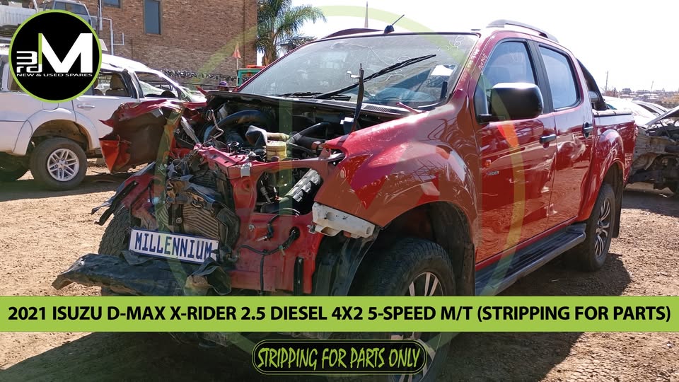 2021 ISUZU DMAX X-RIDER 2.5 TURBO DIESEL 4JK1 4X2 5 SPEED MANUAL (STRIPPING FOR PARTS)