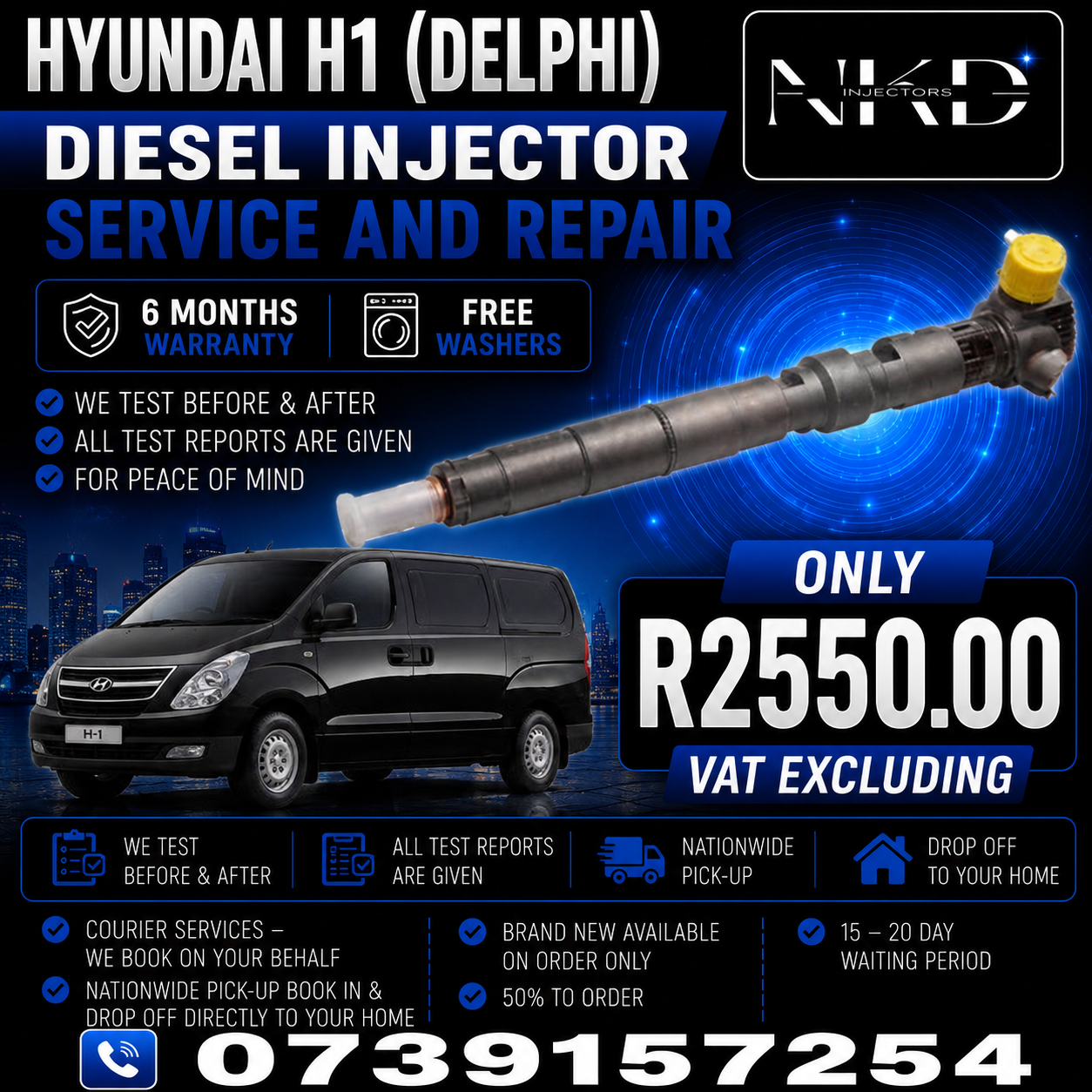Hyundai_H1_Delphi_Injectors_On_Recon - Private Seller Hyundai_H1_Delphi_Injectors_On_Recon - Private Seller